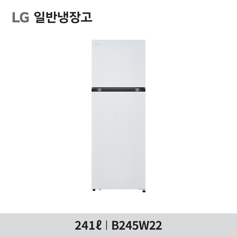 [LG전자] 일반냉장고 241리터 B245W22