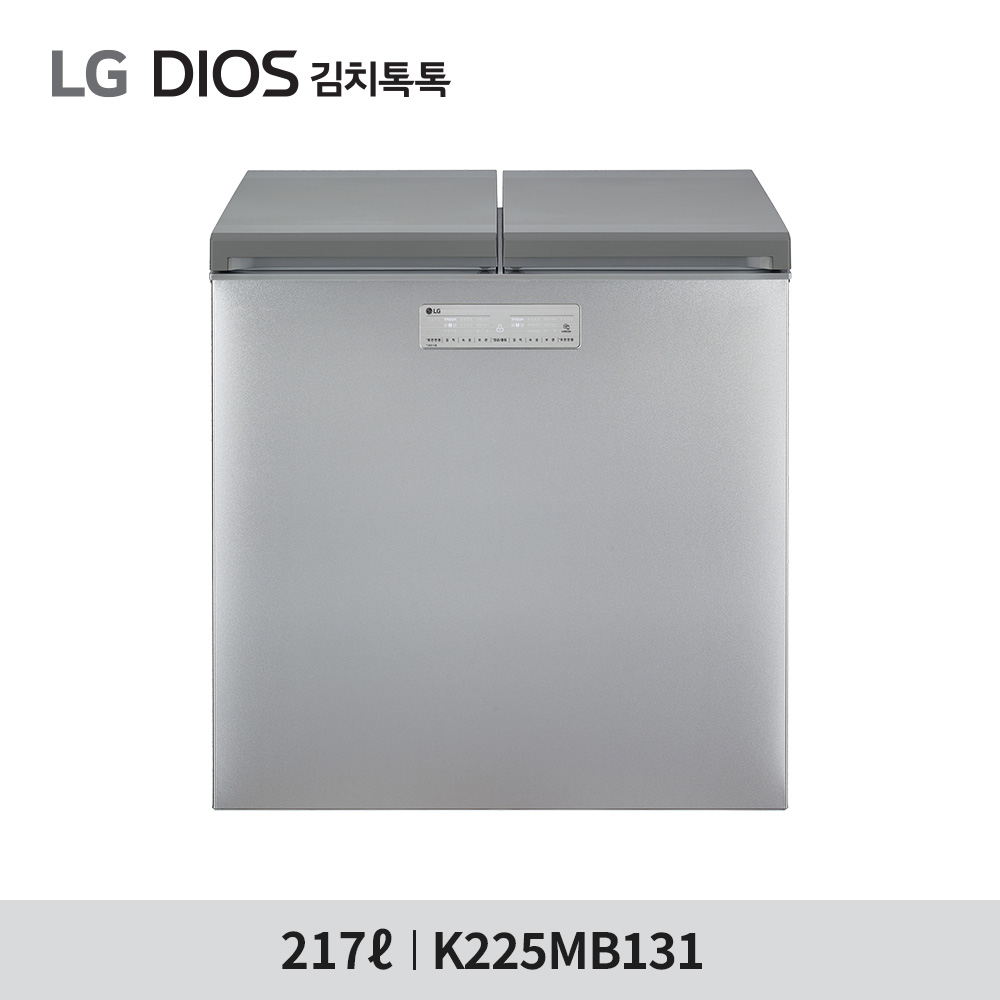 [LG전자] LG 디오스 김치톡톡 K225MB131 - 217리터 뚜껑식 김치냉장고